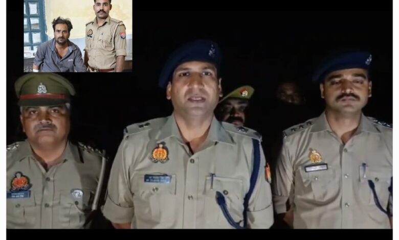 मुठभेड़ के बाद सिकंदराबाद का लुटेरा राजीव पैर में गोली लगने से हुआ लंगड़ा
